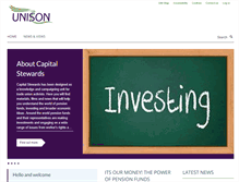 Tablet Screenshot of capitalstewards.org